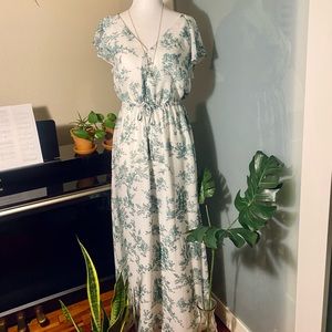 H&M Conscious Collection Toile maxi dress